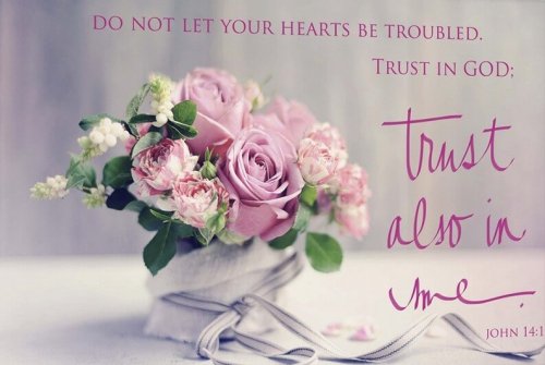 Do not be troubled -1